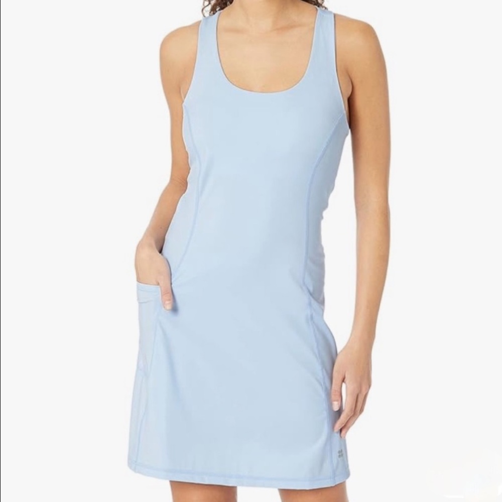 Sweaty Betty Light Blue Athletic Tank Dress